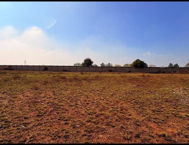 9,637M² VACANT LAND FOR SALE IN SASOLBURG EXT 4